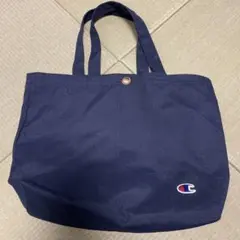 Champion トートバッグ ネイビー