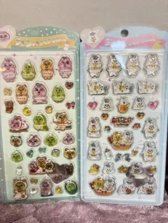 硬いシール　2枚セット