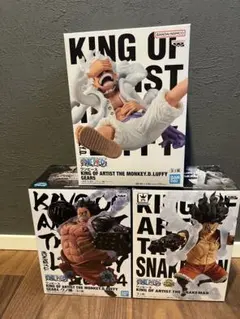キングオブアーティスト　ワノ国　ルフィ　スネイクマン　ギア4 ギア5初版　初期