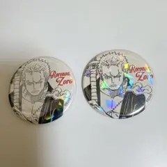 ONE PIECE オールスター缶バッジ　ゾロ　2点