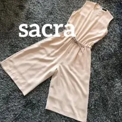 sacra オールインワン サロペット ワイドパンツ ノースリーブMオケージョンのサムネイル