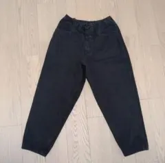 COMOLI　ブラックドリル　テーパードパンツ　25ss　サイズ1のサムネイル