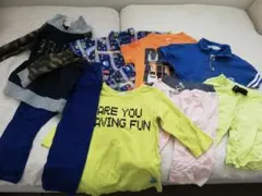 100センチ～120センチの男の子服9点です。