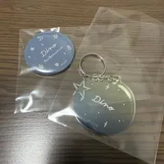 SEVENTEEN セブチカフェ ディノ キーホルダー 缶バッジ