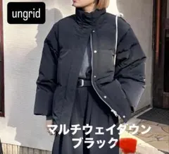 【 美品 】 アングリッド マルチウェイダウン ブラック M