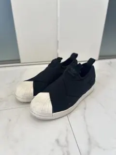 adidas スーパースター スリッポン ブラック