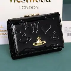 【大人気♡ショッパー付】新品 Vivienne Westwood エナメル 黒