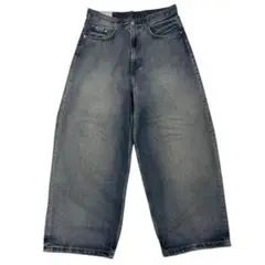 H&Mスーパーバギーデニム30/30