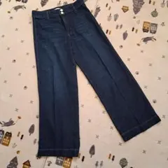 H&M ワイド ハイウエストジーンズ