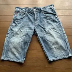 EDWIN デニムショートパンツ ライトブルー