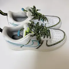 Nike Air Force 1 ホワイト/ブルー/グリーン