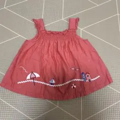 ファミリア　ベビーキャミソールチュニック　90センチ