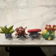 ポケモン　モンコレ　ナゾノクサ クサイハナ ラフレシア キレイハナ