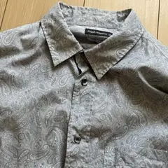 古着 総柄 ペイズリー 長袖シャツ ヴィンテージ