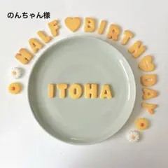 【のんちゃん様】ハーフバースデー　フェイククッキー