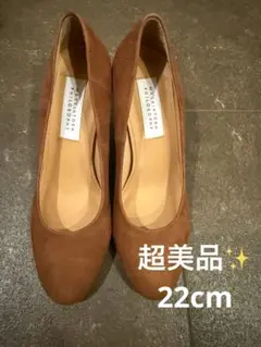 1度のみ着用 MACKINTOSH PHILOSOPHY 太ヒール 22cmのサムネイル