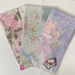 花柄ハンカチ 3枚