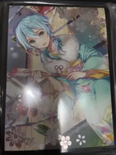 混沌の女神様　ソードアートオンライン　プレイマット　スリーブ　シノン　KEX 混沌の女神様 ソードアートオンライン スリーブ シノン KEX - メルカリ