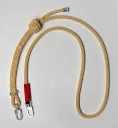 topologie ショルダーストラップ ベージュ 8.0mm