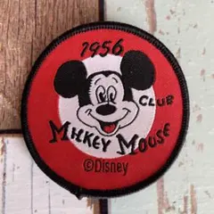 新作✈CLUB❤1956⚡️レア✪ミッキーマウス✺フランス版✸ワッペン 