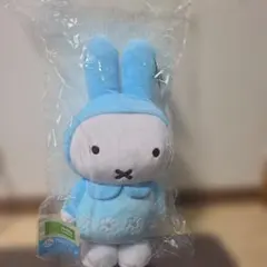 ミッフィー タイトーくじ LH賞 特大サイズぬいぐるみ　お花柄のお洋服　ブルー