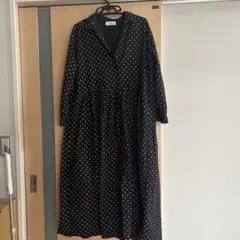 SOEJU ソージュ レオパード柄 ワンピース ロング トール ドット