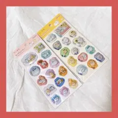 【2点】 ちいかわ　ポップデコパーティー わたあめカプセルシール　ぷっくりシール