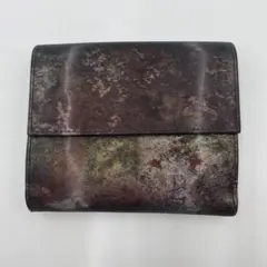 【希少】【ゴルチエ】モノグラム　ジャガード　二つ折り　財布 希少】【ゴルチエ】モノグラムジャガード二つ折り財布