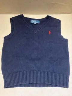 Polo by Ralph Lauren Vネック ニットベスト 90 - メルカリ