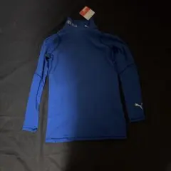PUMA 青 インナーシャツ 松商学園
