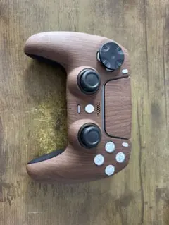 軽量化PS5 コントローラー 木目調デザイン DualSense