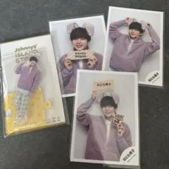 長尾謙杜　アクスタ　写真