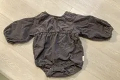 テータテート 星柄長袖ロンパース