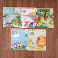 ポピーKids English おはなしBook 5冊セット