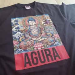 AGURA 仏像グラフィック Tシャツ