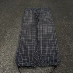 00s archive OAKLEY check pants y2k teck - メルカリ