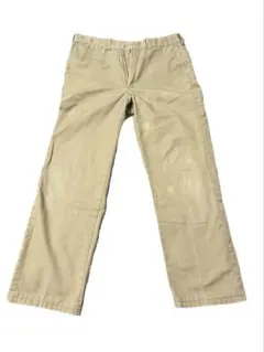 チノパン 裏フリース ミリタリー テイスト 冬 裏起毛