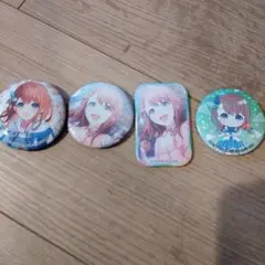 プロジェクトセカイ　花里みのりキャラクター缶バッジ4個セット