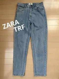 ZARA TRFライトブルーデニム EUR36,USA04,MEX 26