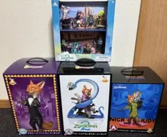 ズートピア フィギュア 4点セット