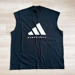 adidas BASKETBALL ノースリーブ タンクトップ ブラック Sのサムネイル