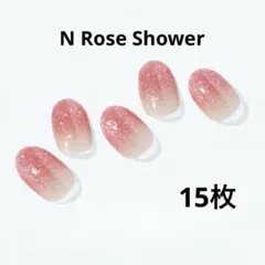 オホーラ ohora ジェルネイル N Rose Shower 15枚