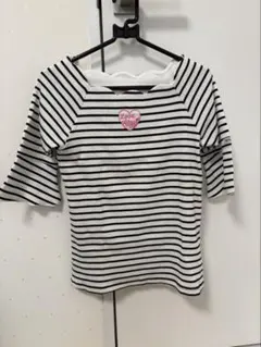 ALGY ボーダー 半袖 Tシャツのサムネイル