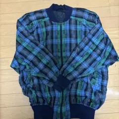 チェック柄 MA1