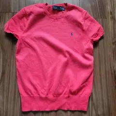 Polo by Ralph Lauren 半袖ニット XS レッドのサムネイル