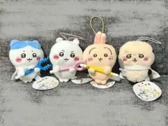 ちいかわ討伐マスコット② ちいかわ　ハチワレ　うさぎ　ラッコ　コンプリートセット