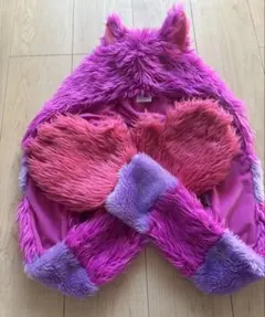 ディズニー チェシャ猫 マフラーキャップ