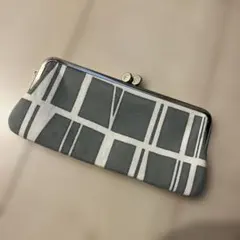 Finlayson がま口 メガネケース グレー