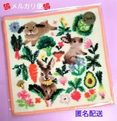 ★新品未使用★フェイラー ラビットベジダブル ハンカチ (WEB限定）1枚