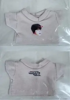 bts ジン　ソクジン　tシャツ　お洋服　10cmぬいぐるみ用②